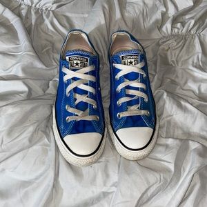 Blue Low-Top Converse